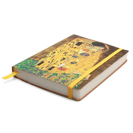 Щоденник-мотиватор недатований Густав Клімт "Поцілунок" 21201-KR у книжковій палітурці - фото 3