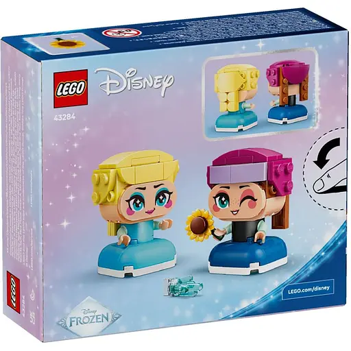 Конструктор LEGO Disney Princess Мініпринцеси Анна та Ельза 65 деталей (43284) - фото 6