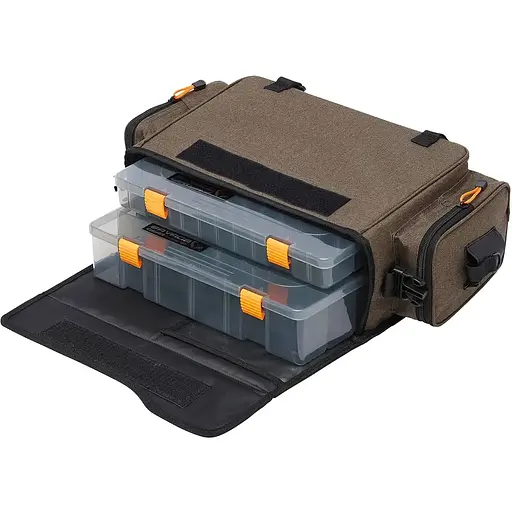 Сумка Savage Gear Specialist Shoulder Lure Bag 2 Boxes 2 boxes 16 Brown - фото 2