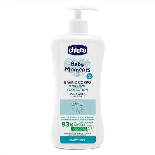 Гель для купания Chicco Baby Moments Без слез Защитный с экстрактом календулы 500 мл (10580.00) - фото 1