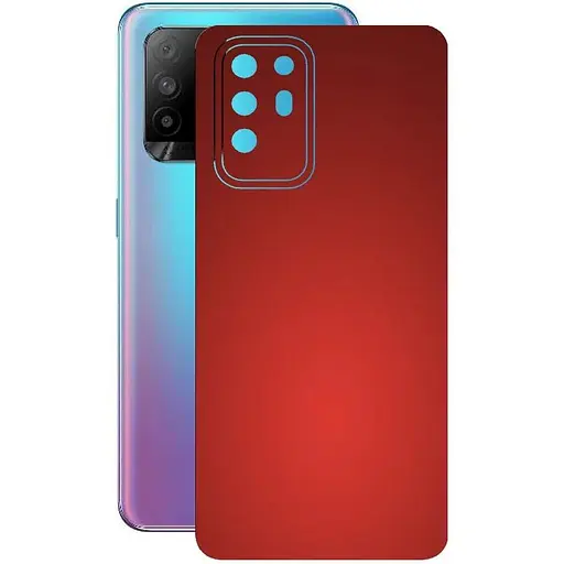 Захисна плівка StatusSKIN для Oppo A94 5G Корпус Вініл червона матова - фото 1