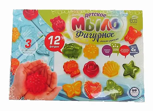 Набір для творчості Мило фігурне, Danko Toys, DFM-02-02U - фото 2