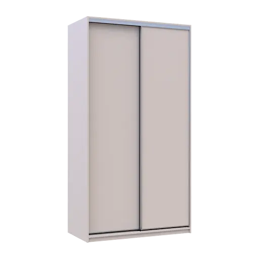 Шафа купе Doros Сіті Лайт Кашемір 2 ДСП 120х60х225 (80736329) - фото 2