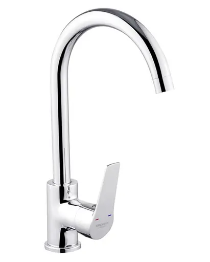 Змішувач для кухні з висувним виливом Kroner KRP Edelstahl Klassisch - ESG03915 (CV032281) - фото 1