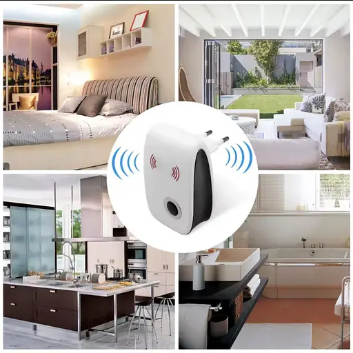 Ультразвуковий репелент для щурів, мишей, тарганів, шкідників, гризунів - фото 14