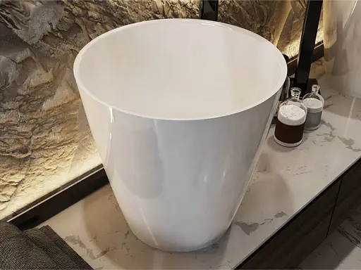 Умивальник Miraggio San Andreas глянсовий 0000236, Білий - фото 4