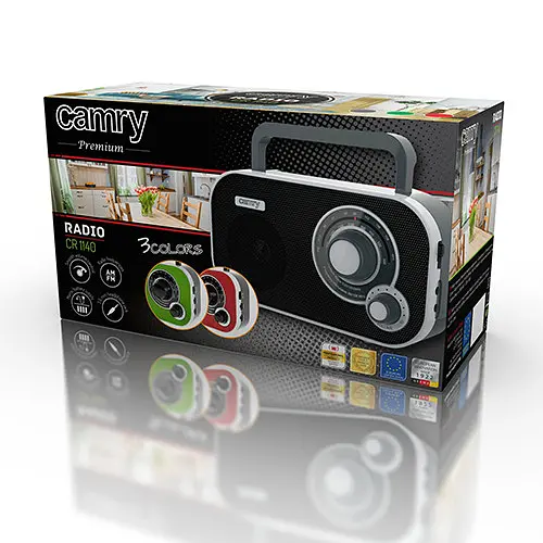 Радіо Camry CR 1140black - фото 4