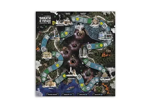 Настольная игра PlayRoom Выжить в Украине 2079 (укр.) (ВР_ВВУ) - фото 3