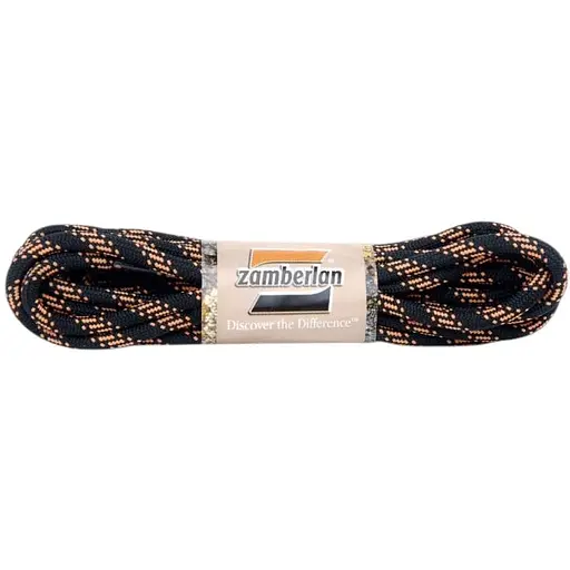 Шнурівки Zamberlan Laces Round 190 см Black/Orange (ZAM-NERALG190)