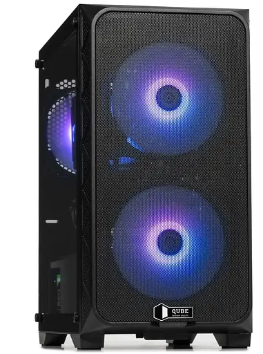 Корпус QUBE FLOW Black (FLOW_FBNU3) Без БП - фото 3