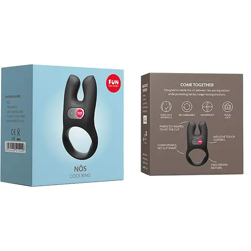 Эрекционное виброкольцоFun Factory NOS - фото 6