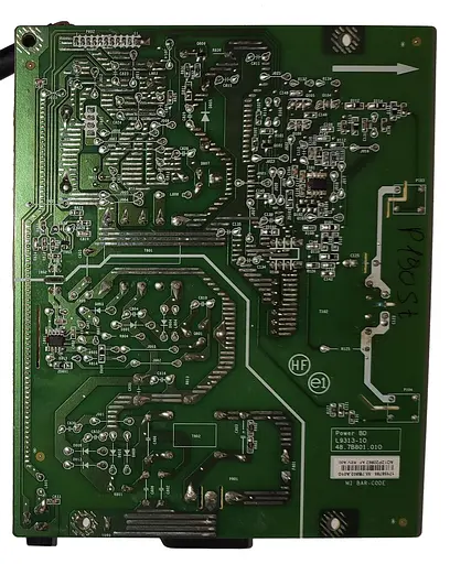 Блок питания монитора DELL P190 L9313-10 (48.7B801.010) "Б/У" - фото 2