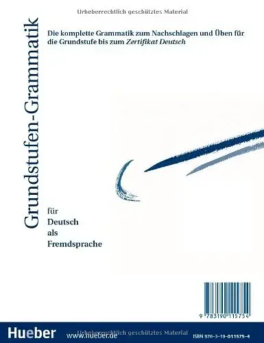 Grundstufen-Grammatik für Deutsch als Fremdsprache. Schlüssel - фото 2