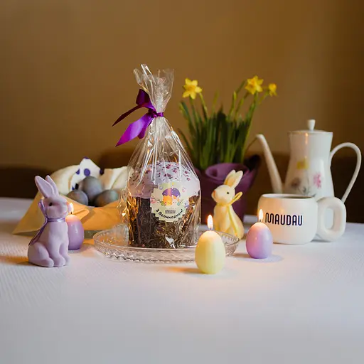 Пасха MAUDAU Пасхальная классическая с изюмом 360 г фиолетовый - фото 3