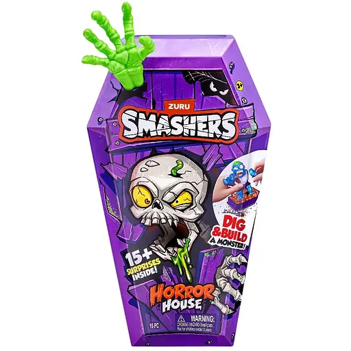 Игрушка Smashers Средний Дом Ужасов Жнец в наборе с аксессуарами (74125D)