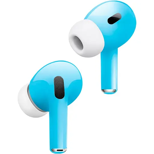 Навушники Apple AirPods Pro 2 Light Blue Gloss (MTJV3) [117565] - фото 2