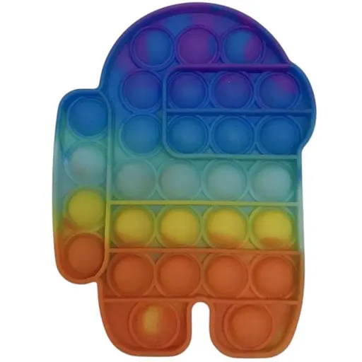 Сенсорна іграшка Pop it амонг ас різнокольоровий - фото 1