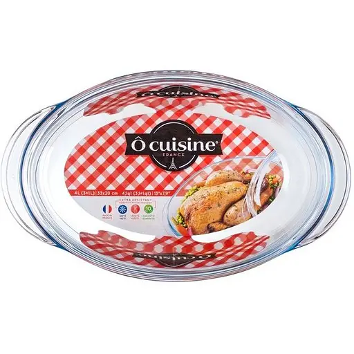 Кастрюля овальная для запекания O Cuisine Pyrex 3 л (459AC00/1643) - фото 2