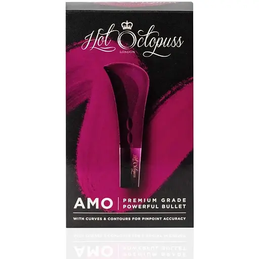 Минивибратор Hot Octopuss AMO 5 режимов регулировка интенсивности - фото 5
