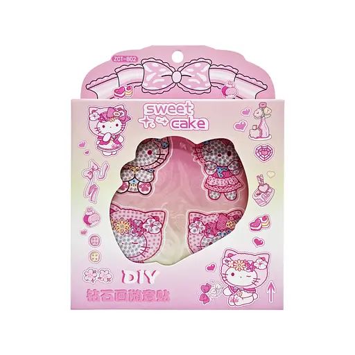 Детские алмазные наклейки ZCT-B02, 4 рисунки Вид 3