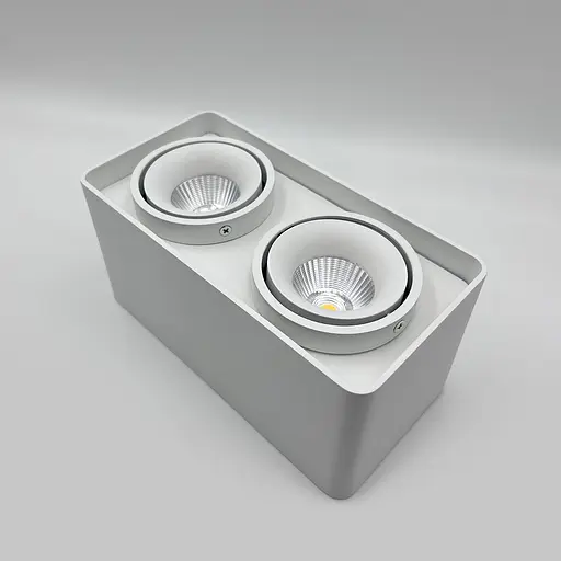 Точечный светильник Skarlat RSLC78005 2*10W WH 4000K - фото 3