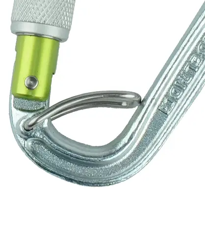 Карабін Edelrid HMS Bruce Steel Screw FG II Silver (1017-738050000060) - фото 3