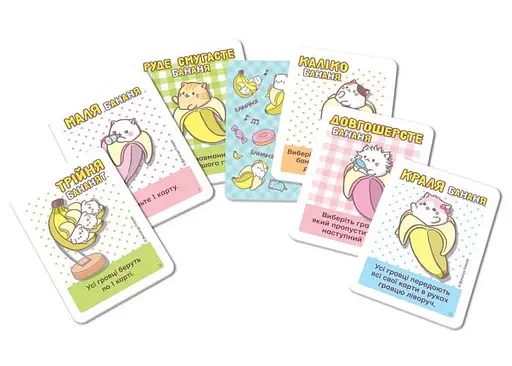 Настільна гра Woodcat Бананя (Bananya: The Card Game) (укр.) ( W0045) - фото 3