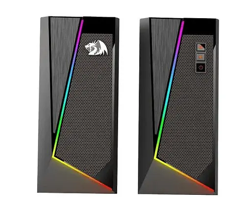 Акустическая система Redragon 2.0 Anvil GS520, 6Вт (RMS) USB, 3.5мм чорна (77878) - фото 2