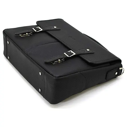 Кожаный мужской портфель TARWA 36х27х10 см sum0026025 - фото 8