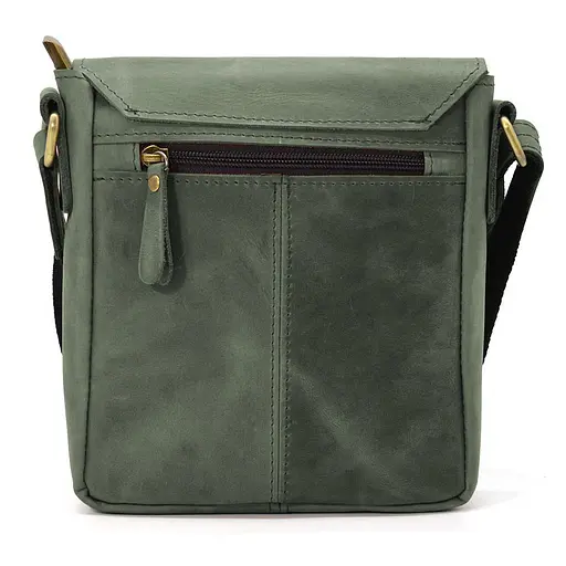 Чоловіча шкіряна сумка через плече LIMARY 22х18х5 см sum0025886 - фото 4