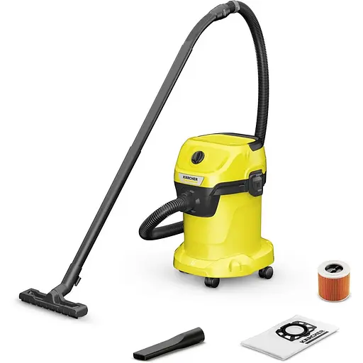 Пылесос профессиональный Karcher WD 3 V-17/4/20 1000 Вт контейнер 17 л 4.53 кг