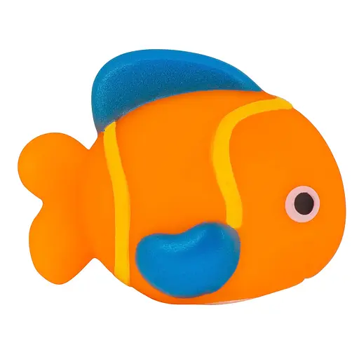 Іграшка для ванни Baby Team Морські друзі Рибка помаранчева (9045_рибка)