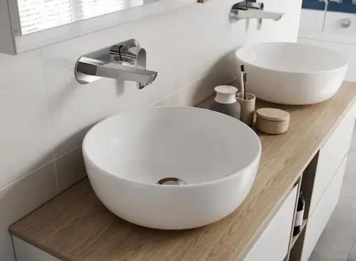 Раковина на стільницю Cersanit Moduo кругла 35 см K116-047 30412 - фото 4