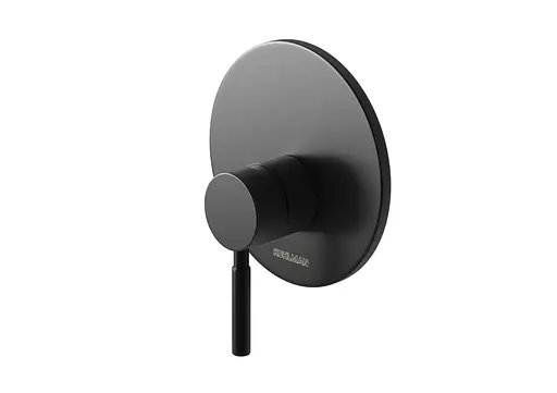 Душева система Kohlman Roxin 25 black + BOX прихованого монтажу KPL-QW220RBR25, Чорний матовий - фото 3