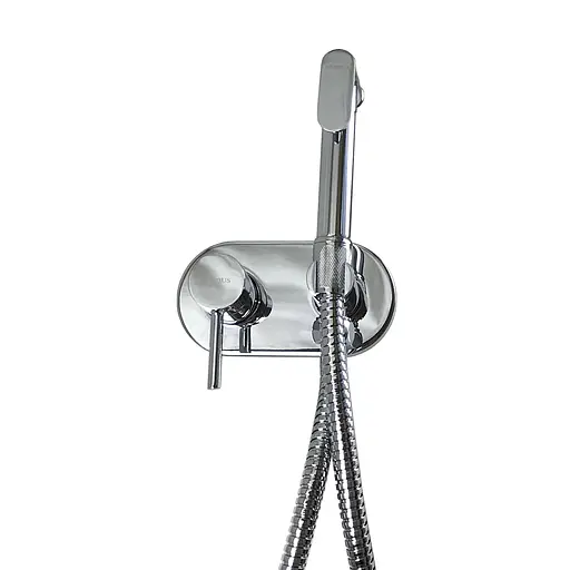 Набір гігієнічного душа прихованого монтажу Globus Lux GLN-2-106MIX, Хром - фото 6