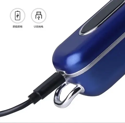 Машинка для стрижки волосся Kemei Km-1895 для барберів - фото 4