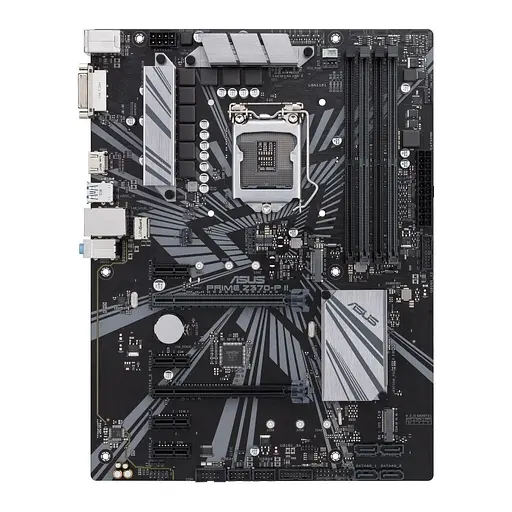 Материнская плата ASUS Prime Z370-P II (PRIME Z370-P II) (Socket 1151 v2, Intel Z370, ATX) Б/у - фото 1