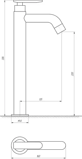 Монокран EcoMix EMS-11RS Хром - фото 4