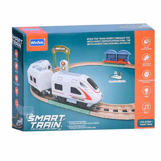 Детская железная дорога Smart Train со звуком и светом (E7009) - фото 3