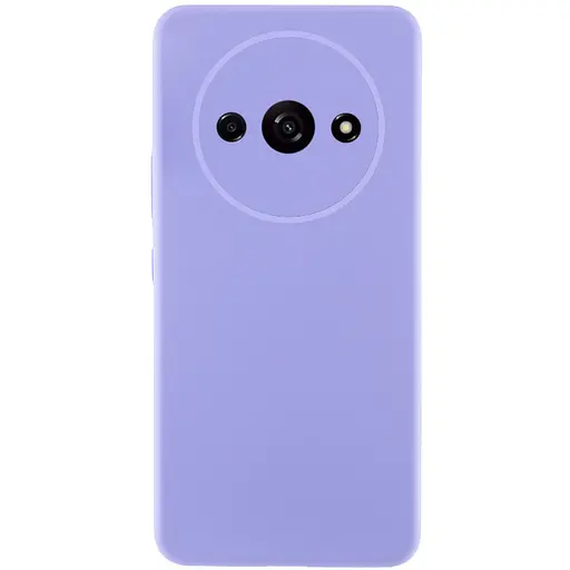 Чехол Lakshmi Silicone Cover Full Camera AAA для Xiaomi Redmi A3 Сиреневый/Dasheen