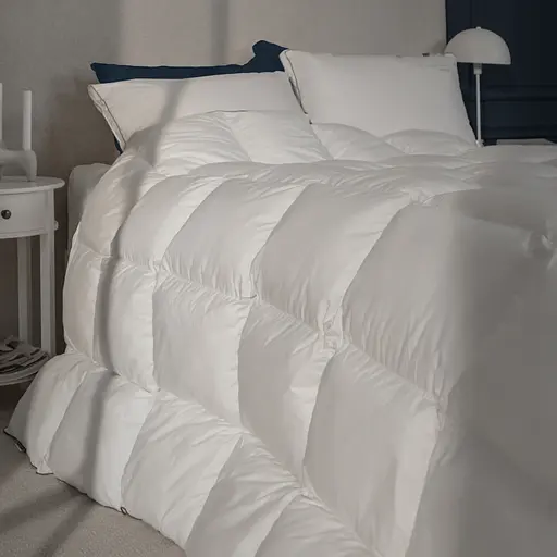 Ковдра пухова MirSon Luxury Exclusive 080, полуторна, 205x140, біла (2200000013774) - фото 5