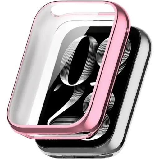 Чехол-накладка DK Silicone Face Case для Xiaomi Mi Band 8 Pro (pink rose)