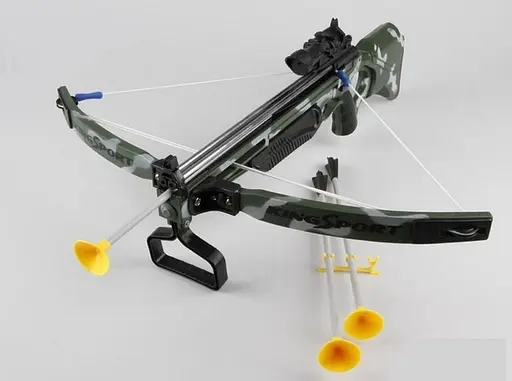 Арбалет дитячий King Sport 35881H з лазерним прицілом, 3 стели, в коробці (6966045302599) - фото 2