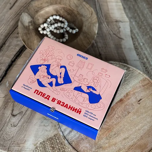 Плед Orner Вічне дерево життя світлий 130 x 170 см - фото 10