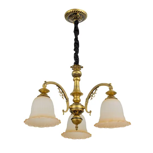 Люстра підвісна Brille прованс E27 60W G (BKL-682S/3)