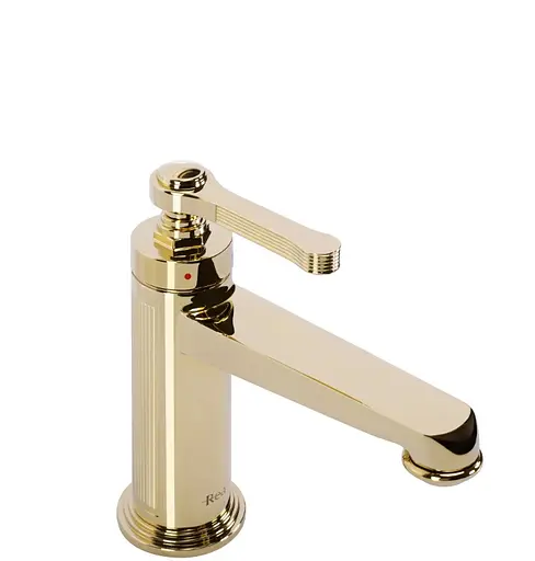 Змішувач для умивальника Rea Monaco gold низький REA-B2501 Золотий - фото 3
