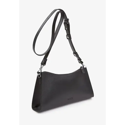 Жіноча шкіряна сумка Sally Baget чорна - фото 1