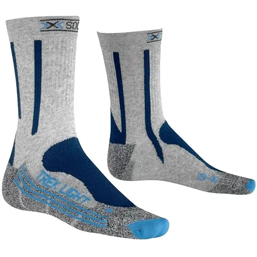Шкарпетки X-Socks Trekking Light Lady 35-36 Сірий/Синій (1068-X020244 35-36 G177)