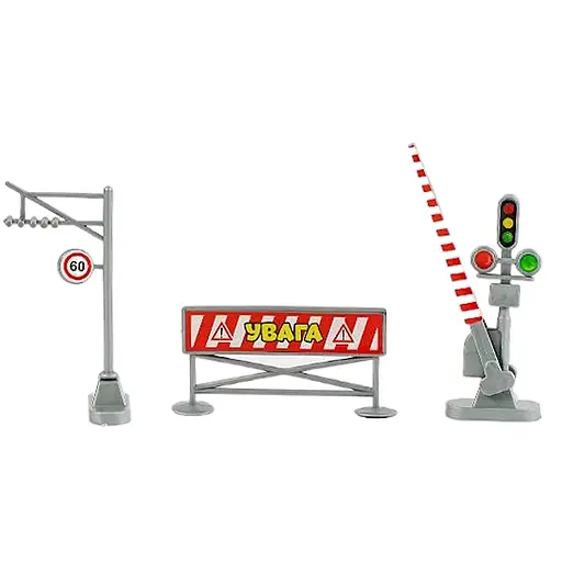 Іграшковий поїзд TK Group TK-93266 - українська озвучка, світло і звук, 5 вагонів - фото 3