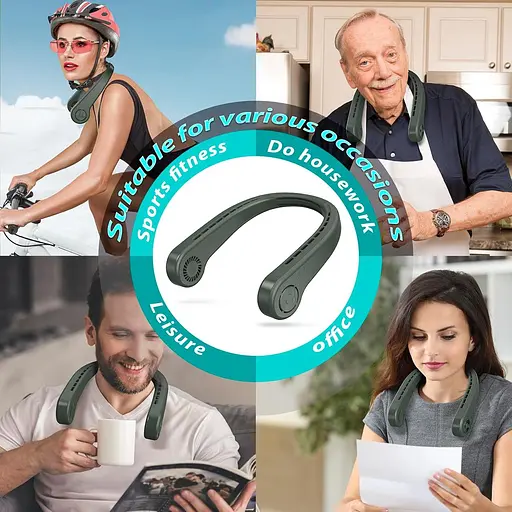 Портативный шейный вентилятор - фото 6